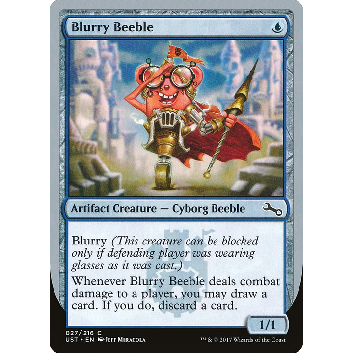 Blurry Beeble | Inglés | NM | UST 1