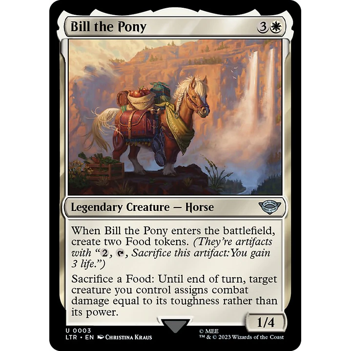 Bill the Pony | Español | NM | LTR 1