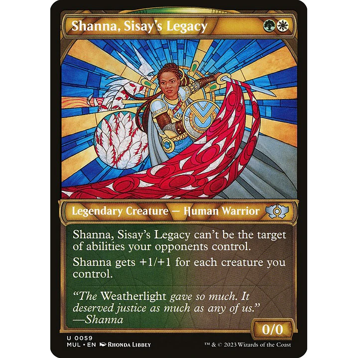 Shanna, Sisay's Legacy (Showcase) | Inglés | NM | MUL 1