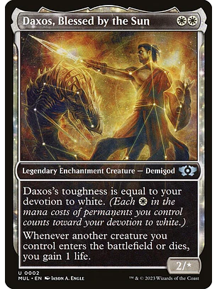 Daxos, Blessed by the Sun (Showcase) | Inglés | NM | MUL