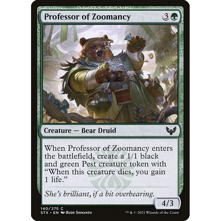 Professor of Zoomancy | Español | NM | STX 1
