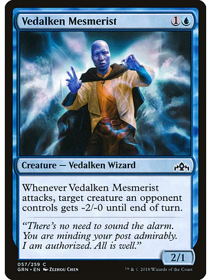 Vedalken Mesmerist | Inglés | NM | GRN