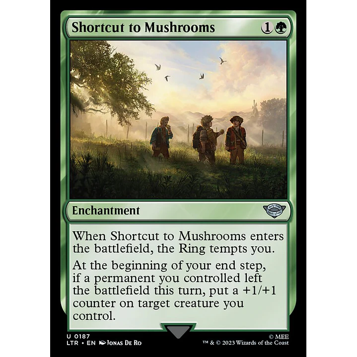 Shortcut to Mushrooms | Español | NM | LTR 1