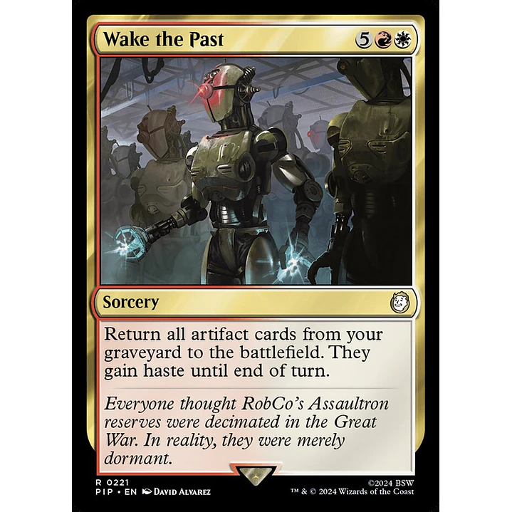 Wake the Past | Inglés | NM | PIP 1