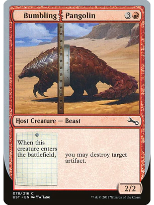 Bumbling Pangolin | Inglés | NM | UST
