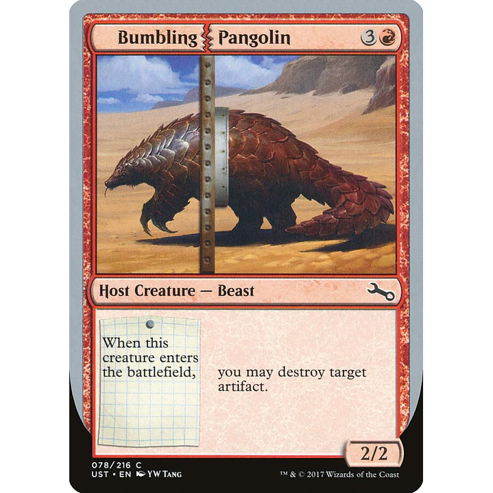 Bumbling Pangolin | Inglés | NM | UST 1