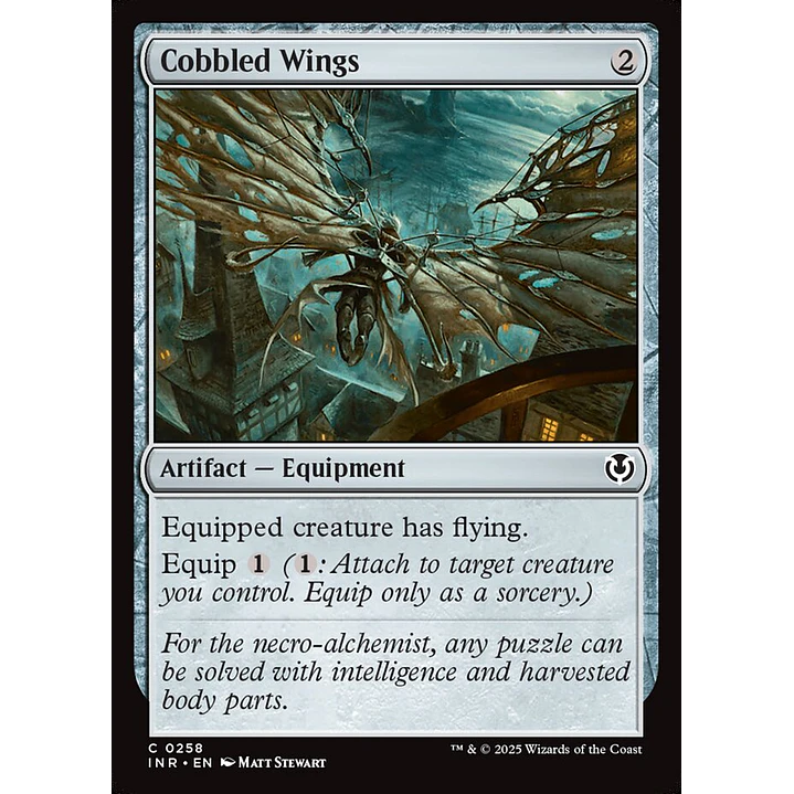 Cobbled Wings | Español | NM | INR 1