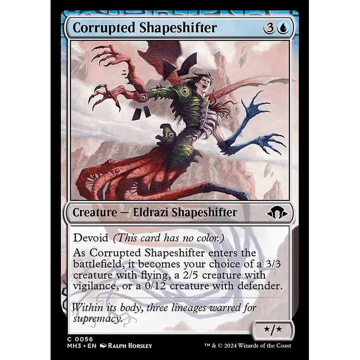 Corrupted Shapeshifter | Español | NM | MH3 1
