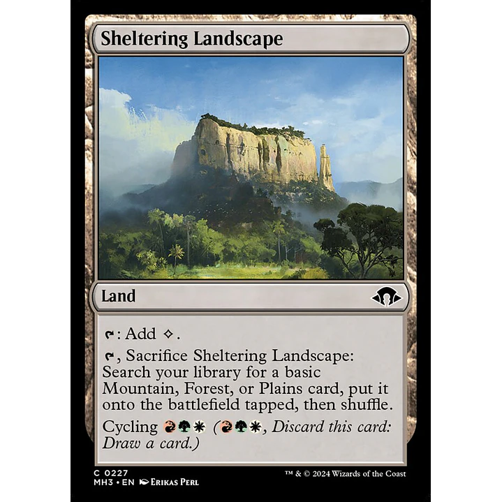 Sheltering Landscape | Inglés | NM | MH3 1