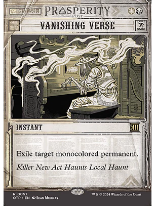Vanishing Verse (Showcase) | Inglés | NM | OTP