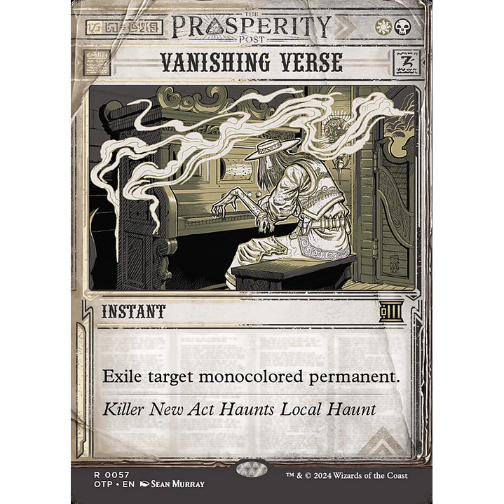 Vanishing Verse (Showcase) | Inglés | NM | OTP 1