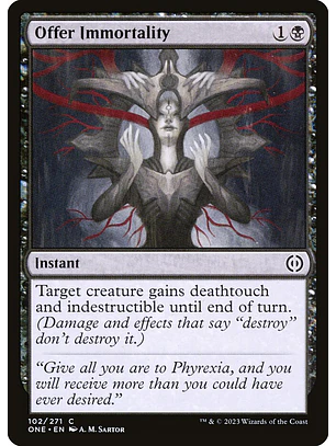 Offer Immortality | Español | NM | ONE