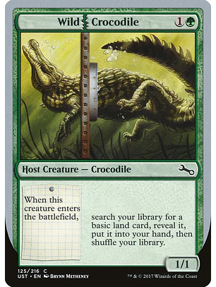Wild Crocodile | Inglés | NM | UST