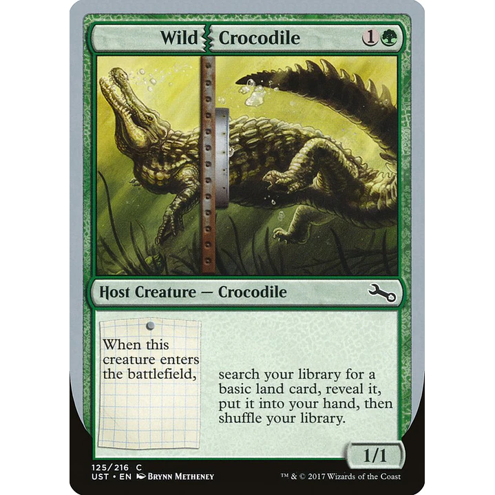 Wild Crocodile | Inglés | NM | UST 1