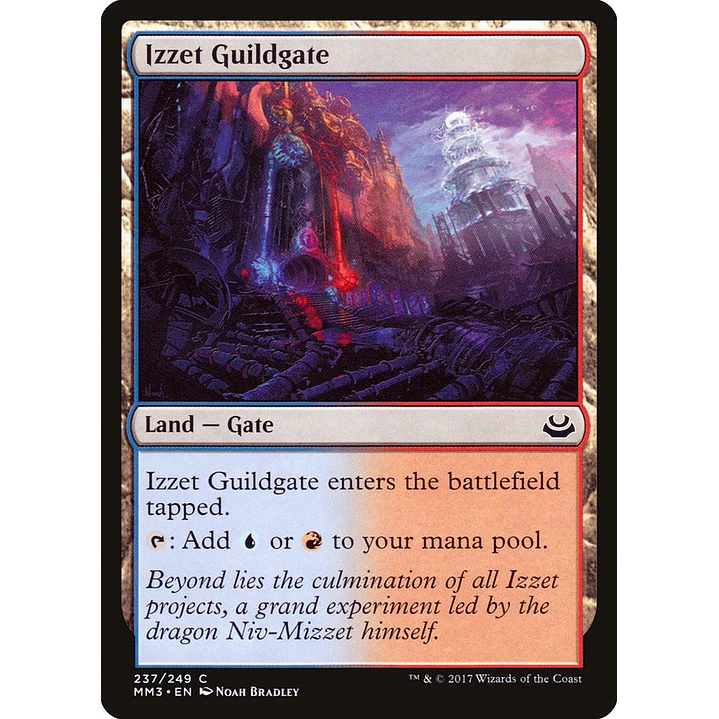 Izzet Guildgate | Inglés | NM | MM3 1