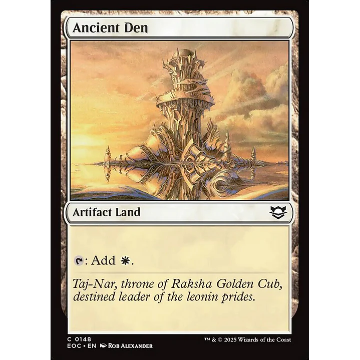 Ancient Den | Inglés | NM | EOC 1