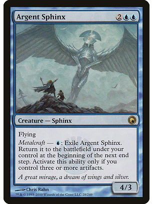 Argent Sphinx | Inglés | NM | SOM