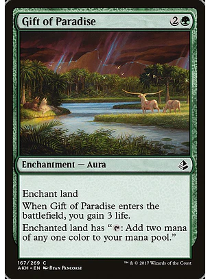 Gift of Paradise | Español | NM | AKH