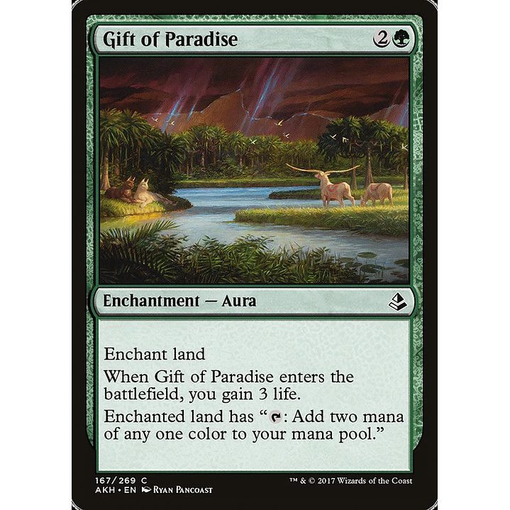 Gift of Paradise | Español | NM | AKH 1