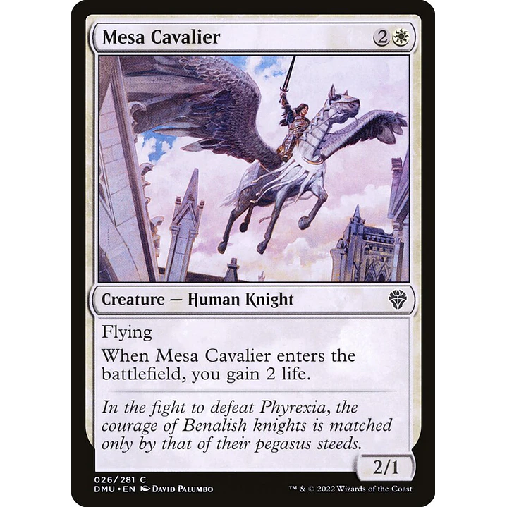 Mesa Cavalier | Inglés | NM | DMU 1