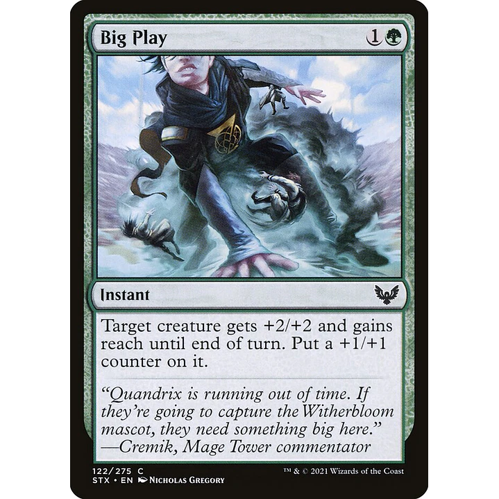 Big Play | Español | NM | STX 1