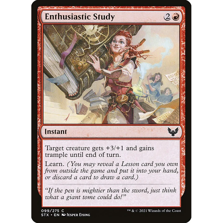 Enthusiastic Study | Español | NM | STX 1