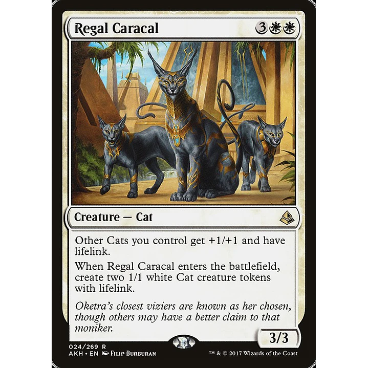 Regal Caracal | Inglés | NM | AKH 1