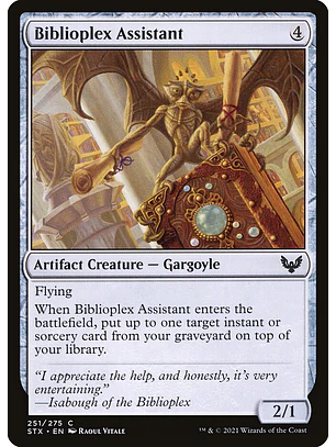 Biblioplex Assistant | Español | NM | STX