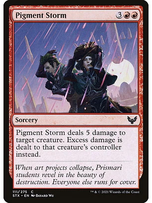 Pigment Storm | Español | NM | STX
