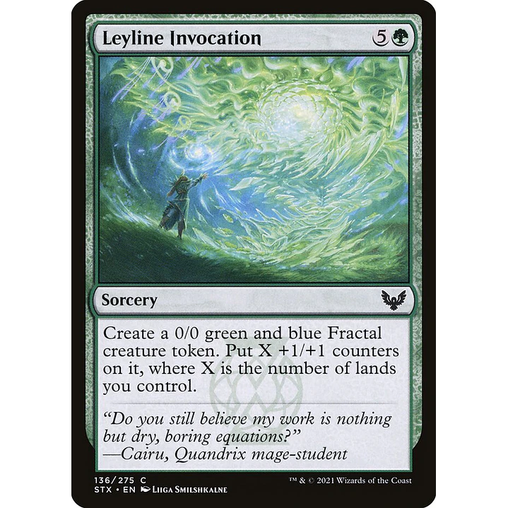 Leyline Invocation | Español | NM | STX 1