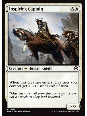 Inspiring Captain | Español | NM | INR