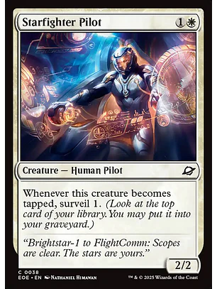 Starfighter Pilot | Inglés | NM | EOE