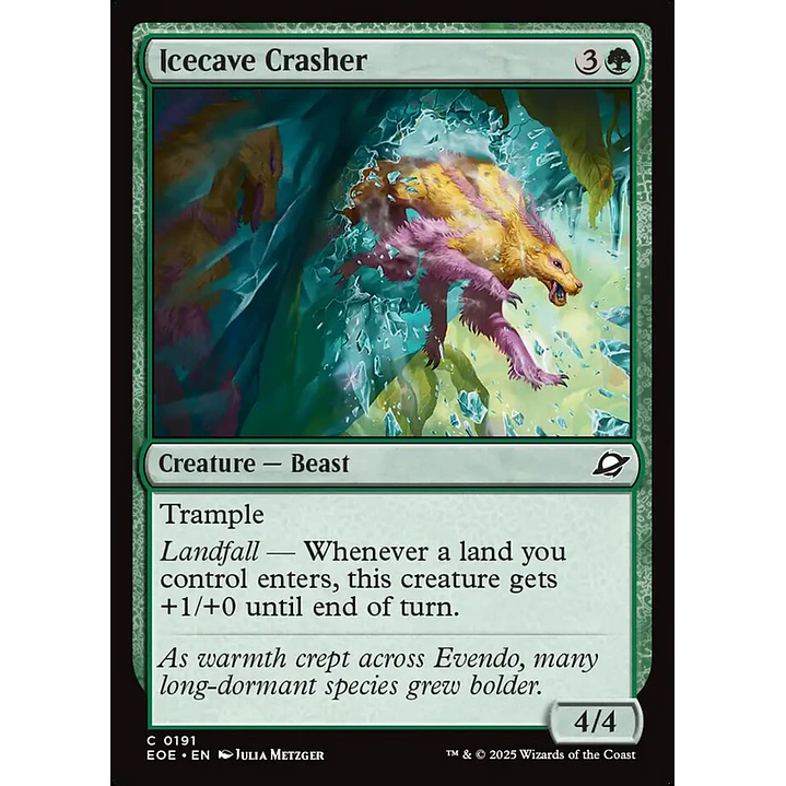 Icecave Crasher | Inglés | NM | EOE 1
