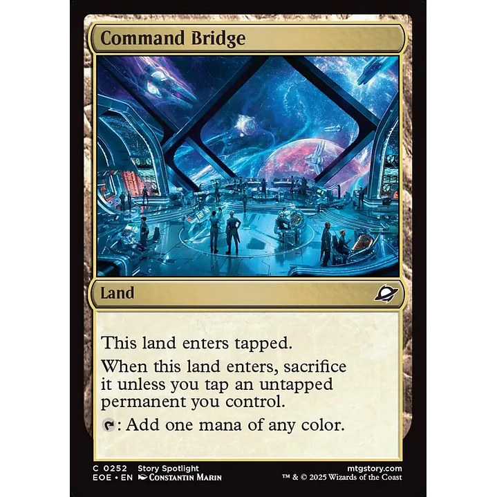 Command Bridge | Inglés | NM | EOE 1