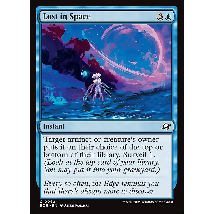 Lost in Space | Inglés | NM | EOE 1