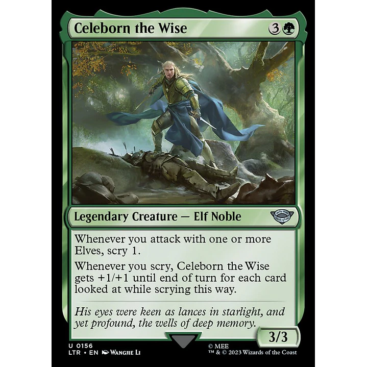 Celeborn the Wise | Español | NM | LTR 1