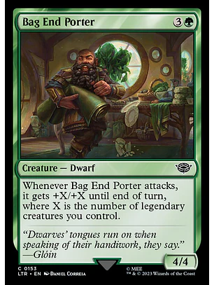 Bag End Porter | Español | NM | LTR