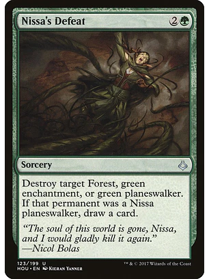 Nissa's Defeat | Español | NM | HOU