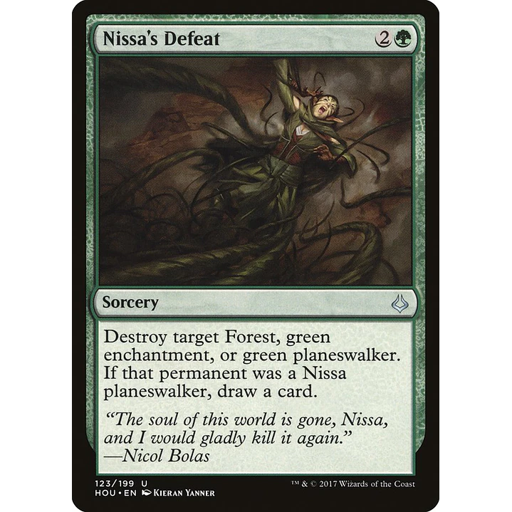 Nissa's Defeat | Español | NM | HOU 1