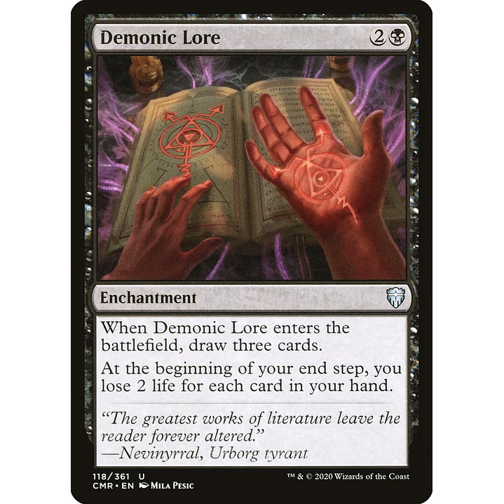 Demonic Lore | Español | NM | CMR 1