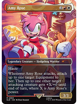 Amy Rose (Borderless) | Inglés | NM | SLD
