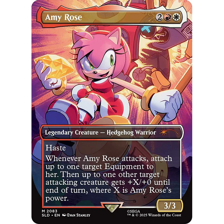 Amy Rose (Borderless) | Inglés | NM | SLD 1