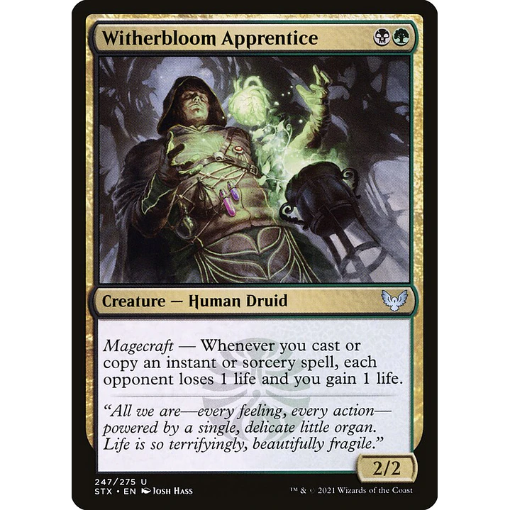 Witherbloom Apprentice | Español | NM | STX 1