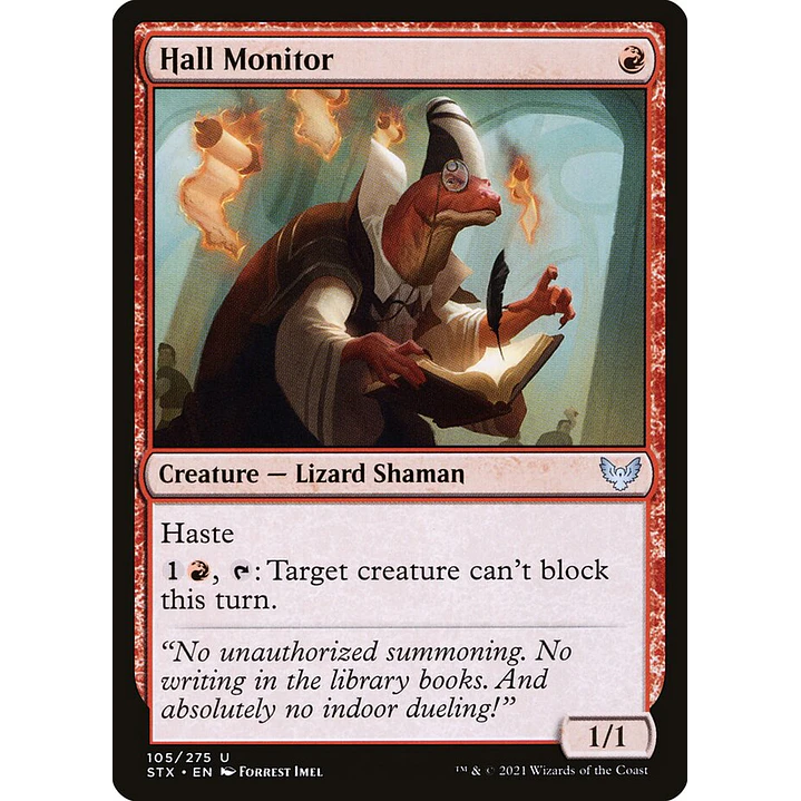 Hall Monitor | Español | NM | STX 1