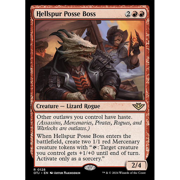 Hellspur Posse Boss | Inglés | NM | OTJ 1