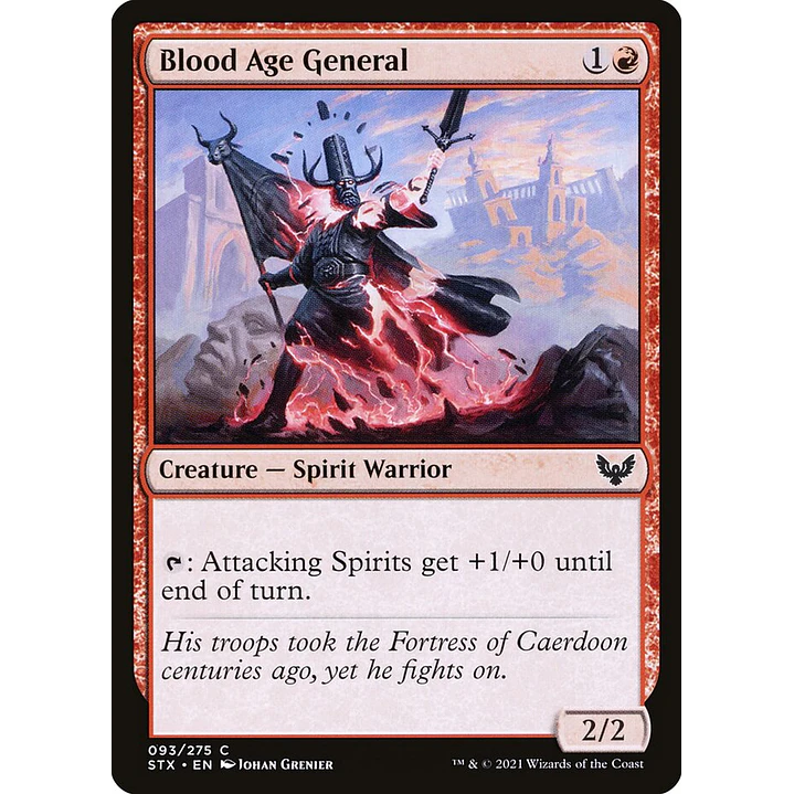 Blood Age General | Español | NM | STX 1