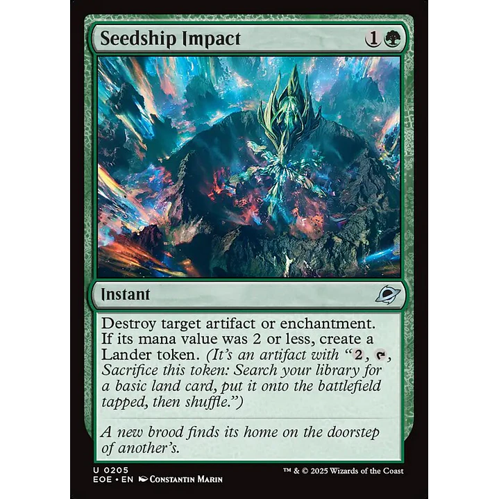Seedship Impact | Inglés | NM | EOE 1