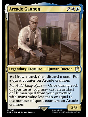 Arcade Gannon | Inglés | NM | PIP