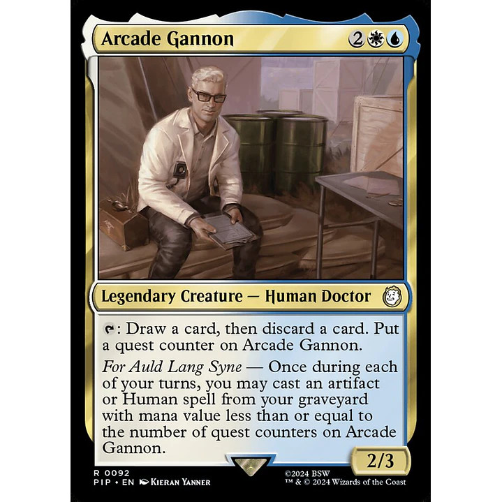 Arcade Gannon | Inglés | NM | PIP 1