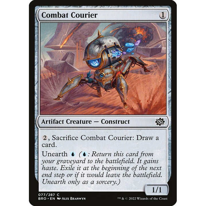 Combat Courier | Inglés | NM | BRO 1